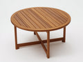 Tavolo da giardino - Legno - 122x122x74 cm - Marrone medio - Stile moderno